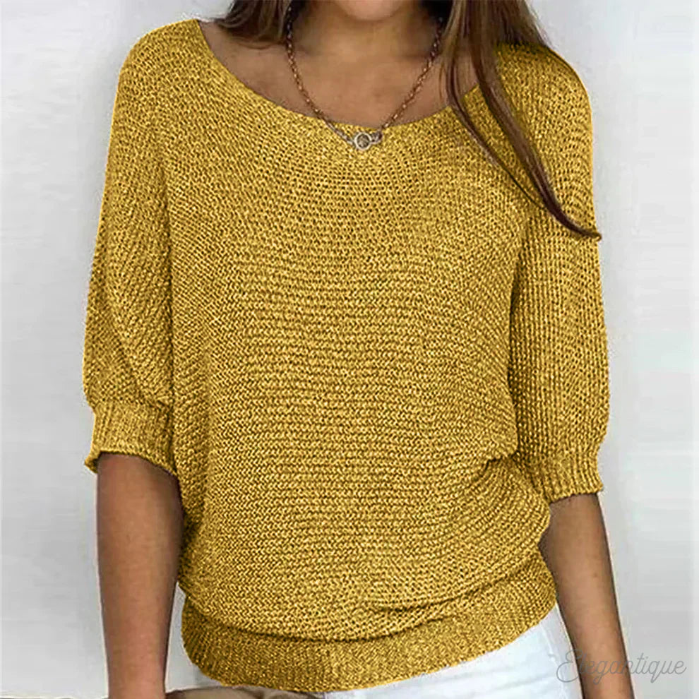 Eunice™ | Top in maglia rilassata