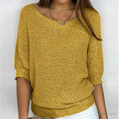 Eunice™ | Top in maglia rilassata